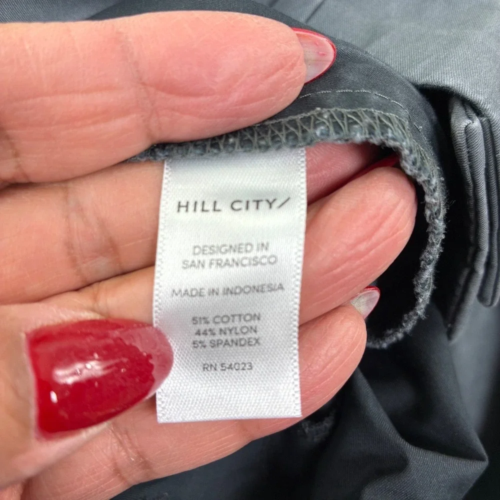 Hill City Size 38x31 Slate Gray Tech Chino Pants Stretch Commuter Travel